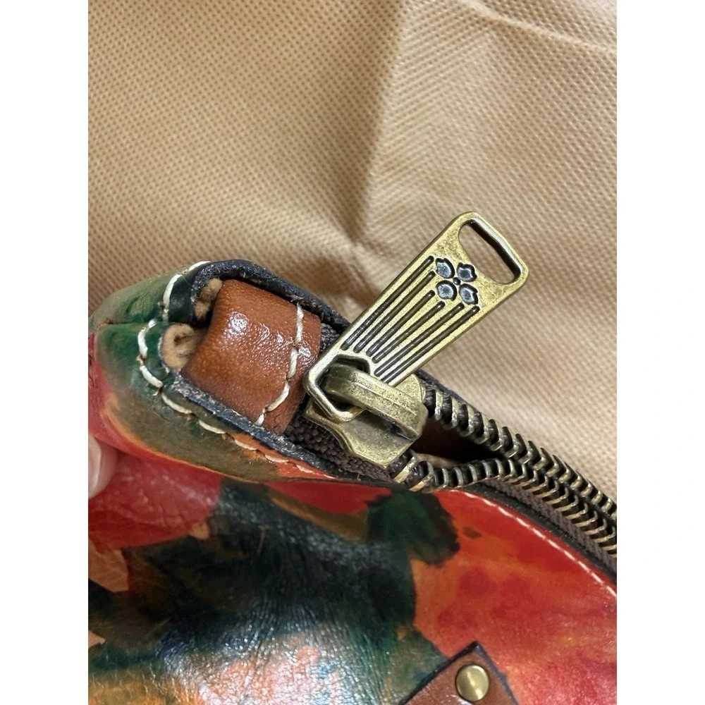 Patricia Nash‎ Valerie Fold Over Clutch Wristlet In Floral Leather